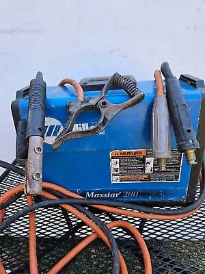 Used Miller Stick Welderd Maxstar200 • $1299