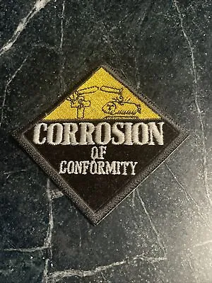 Corrosion Conformity 1992 Iron On Patch Trucker Hat Vtg Rare Heavy Metal Band • $24.80