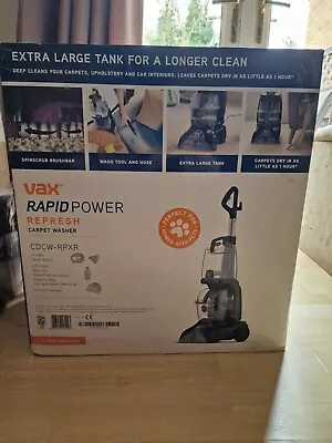 Vax Rapid Power Plus Carpet Cleaner |Includes Additional Tools | Deep Clean • £120