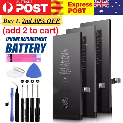 NEW High Capacity Battery Replacement For IPhone 12/11 Pro XS Max XR 6S 7/8 PLUS • $14.24