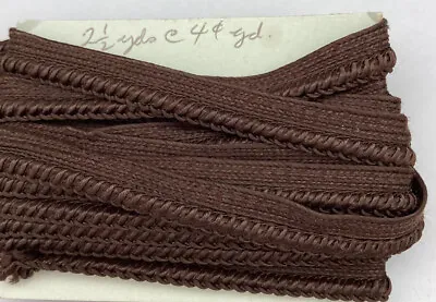 Vintage Piping Cord Trim For Clothing Pillows Lamps Draperies 86 X 3/8” • $8.99