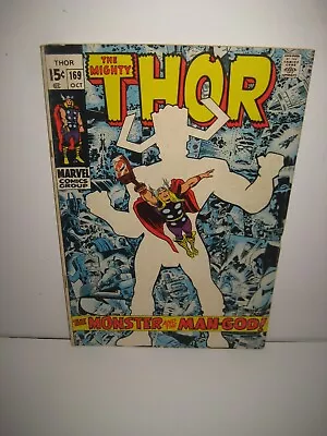 Mighty Thor #169 Oct 1969 Marvel Comics Origin Galactus Jack Kirby • $49.95