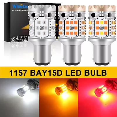 LED Turn Signal Light Bulbs Anti Hyper Flash For 3156/3157/7440/7443/1156/1157 • $13.66