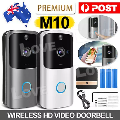 Wireless Doorbell Phone Video Door Bell Ring WiFi Smart Intercom Security Camera • $56.95