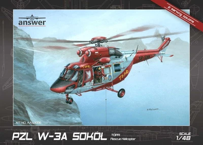 $39.49 • Buy ANSWER AA48006 - 1:48 PZL W-3A Sokół TOPR Rescue Helicopter