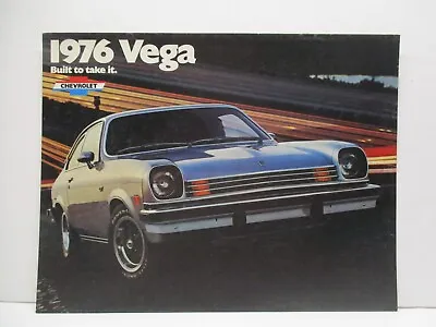 $8.99 • Buy 1976  Chevy Car Dealer Brochure Parts Gas Sign Race Vintage Engine Oil Vega