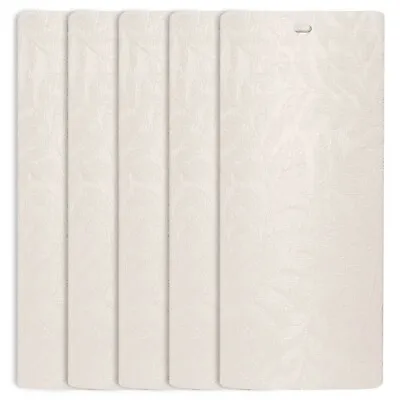 DALIX Rainforest Vertical Window Blinds Replacements Set 5 Pack Qty / Ivory • $22.99