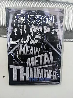 SAXON THE MOVIE HEAVY METAL THUNDER DVD Concert Metallica Motorhead Wacken Hits • $34.99