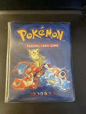 $65 • Buy Original 1999 Pokemon Trading Card Game Card Holder Book Booklet Binder 