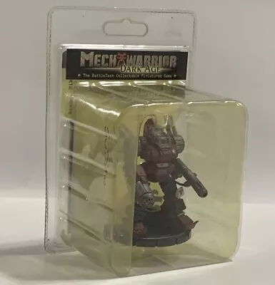 New Vintage Mechwarrior Dark Age Merc Figure 2002 Wizkids 05P Battletech • $41.82