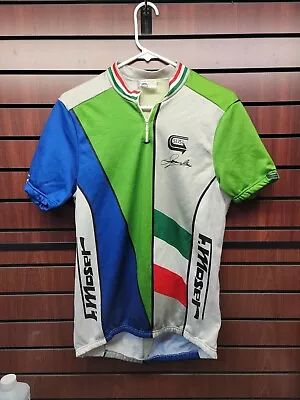 Vintage SEB F.Moser 51.151 Short Sleeve Cycling Jersey Large Made In Italy  • $50