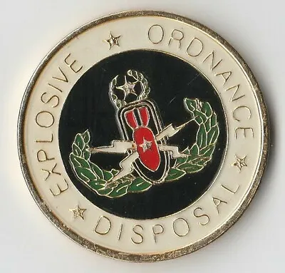 EOD  Explosive Ordnance Disposal Presented By Ralph Carr  Coin 1.75 DIA BX8 • $22.46