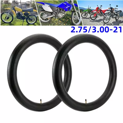 2.75/3.00-21 Inner Tube For 80/100-21 90/100 90/90 -21 Motorcycle Front Tire TR4 • $15.97