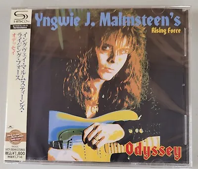 Yngwie J. Malmsteen's Rising Force Odyssey Japan SHM-CD New • $21.99