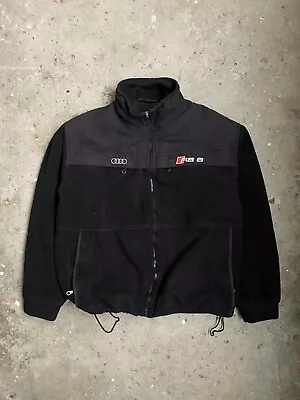 Audi RS6 Workwear Fleece Racing Jacket Mens Medium • $85