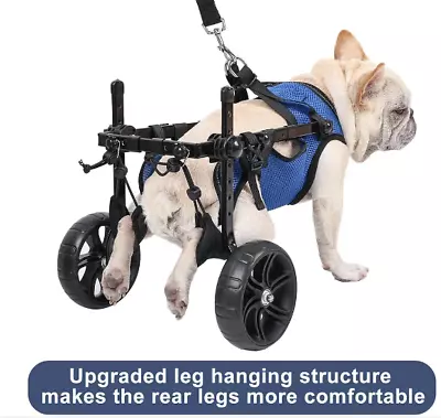 Big Wheel Dog Wheel Chair For Back Legs Pet Wheelchair Disabled Cat Too Walk • $140