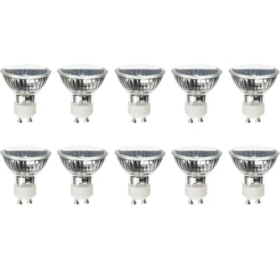 £14.41 • Buy NIB LOT 9 GU10 25w 120v Halogen Lamps Candle Warmer Wax Burner Light Bulbs NEW