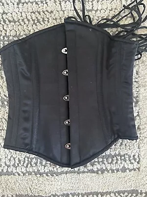 Vintage Black Corset Size 24 • $65