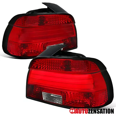 Fit 2001 2002 2003 BMW E39 M5 525i 530i 540i Red Tail Lights LED Brake Lamps • $148.99