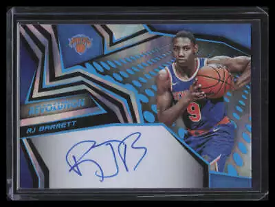 $125 • Buy 2019-20 Panini Revolution Autographs Infinite 4 RJ Barrett Rookie Auto 5/25