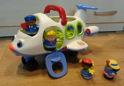 £14.50 • Buy FISHER PRICE LITTLE PEOPLE  PLANE With Pilot, Stewardess & 2 Passengers