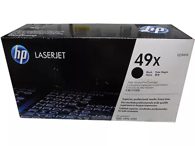 HP Q5949X (49X) Black High Capacity Toner Cartridge Genuine OEM OEM • $165.60
