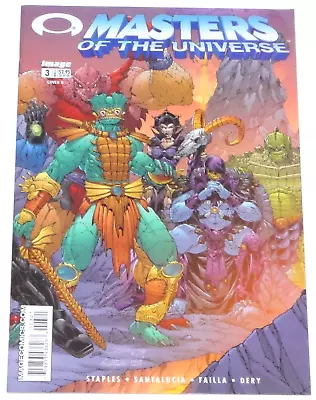 2002 Image Vol 1 Masters Of The Universe #3-b Vf He-man Motu Wrap Around Cover • $17.97