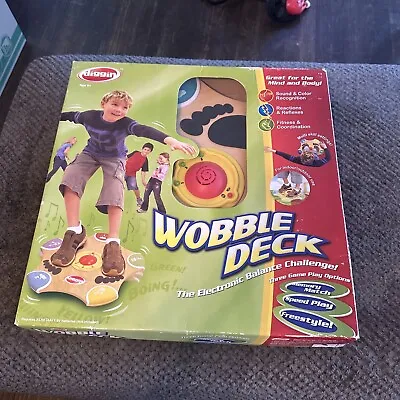 Diggin Wobble Deck Electronic Balance Board Game By Worlds Apart Wooden Musical • $39.99