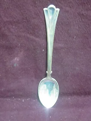 830 Silver Norwegian Scandinavian Design Magnus Aase DEMITASSE SPOON 4 5/8  13g  • $26