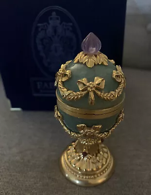 Vintage Faberge The Imperial Collection - With Surprise Egg Clock. Pre-owned. • $1000