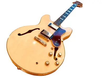 Epiphone Sheraton II Semi Hollow Body Natural Very Good • $982.29