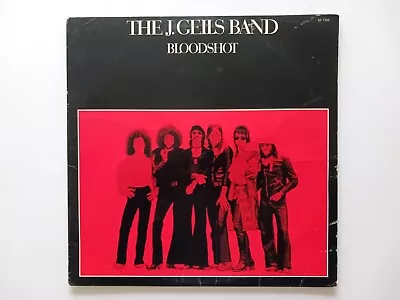 The J. Geils Band BLOODSHOT Vinyl LP RED TRANSLUCENT VINYL Atlantic SD 7260 • $12.99