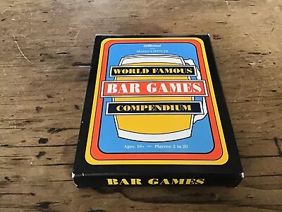 World Famous Bar Games Compendium Card Game Marks And Spencer St Michael Game • £5