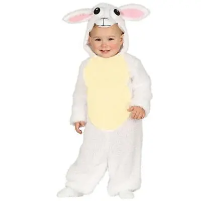 Baby White Sheep Lamb Nativity Easter Fancy Dress Costume 12-24 Months • £13.99