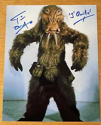 J’Quille - Tim Dry 8x10 Autograph From Star Wars Original Trilogy • £14