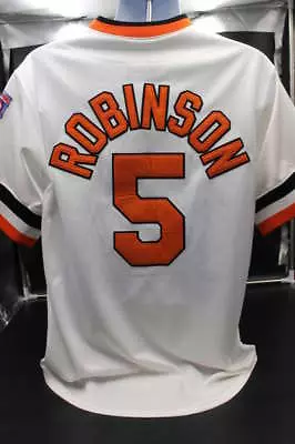 Brooks Robinson Majestic Jersey Baltimore Orioles Cooperstown Coll D10779 • $43.19