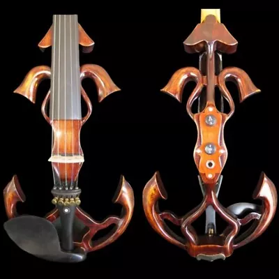 Hand Made Brown Color Profession SONG Master 5 String Electric Violin 4/4 • $291