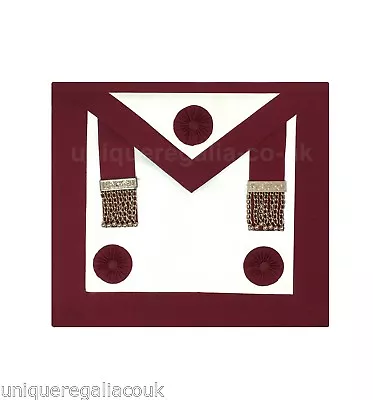£24.99 • Buy Masonic Regalia Craft Provincial Steward Apron With Rosettes