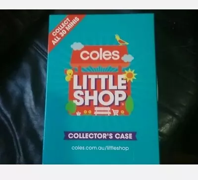 Coles Little Shop Series One New Case. • $90
