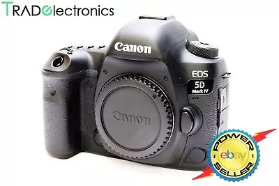 (👍Great) Canon EOS 5D Mark IV DSLR Camera Body Only 30MP 3.2  EF Mount • $1749