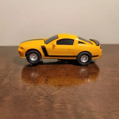 Ford Mustang Boss Slot Car Yellow And Black • $12.98