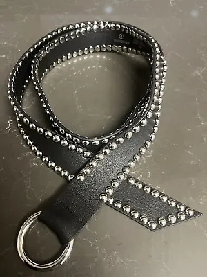 B-LOW THE BELT Mia Belt Studs 1 Buckle Ring Fun Tie Knot (OS) • $74.99