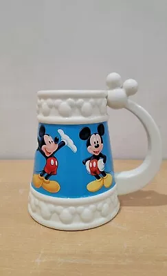 Vintage 1990s Walt Disney Store Official Mickey Mouse Coffee Mug Tankard NIB 9  • $25