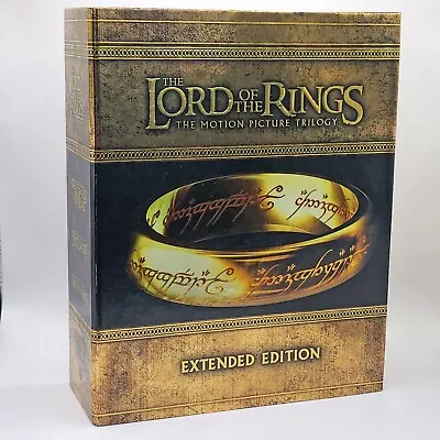 The Lord Of The Rings: Motion Picture Trilogy Blu-ray 15 Disc Magnetic Flap Set • £74.99