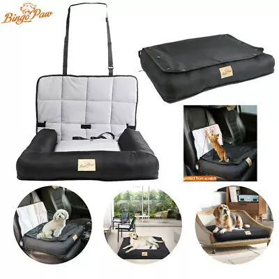 £25.91 • Buy Large Soft Travel Dog Bed Washable Pet Puppy Car Seat Cushion Comfort Protector