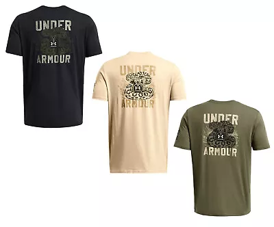 Under Armour 1382996 UA Men's Freedom Mission Made Snake Cotton T-Shirt • $30