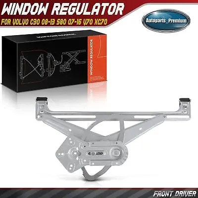 Front Left Driver Power Window Regulator For Volvo C30 08-13 S80 07-16 V70 XC70 • $49.99