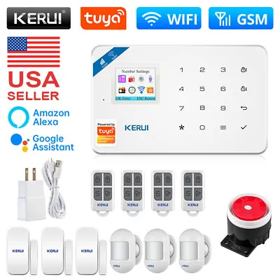 Wireless TUYA Wi-Fi Smart Home Alarm System Security Burglar Door Sensor Detect • $33.99