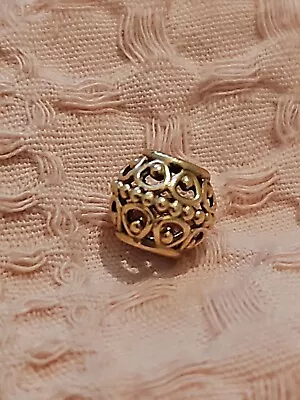 $250 • Buy GOLD Pandora Charm Genuine 14K Gold ALE