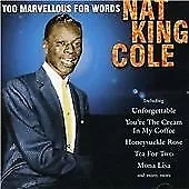 £1.44 • Buy Nat King Cole : Too Marvellous For Words CD (1998) Expertly Refurbished Product